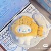 Cute Sanlio Snapper Fish Plush Doll Keychain - Adorable Cartoon Pendant