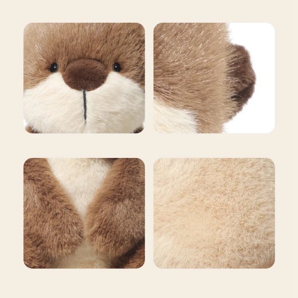 Cute Sea Otter Plush Toy - Fluffy Soft Doll for Kids' Birthday Gift Cute Sea Otter Plush Toy - Fluffy Soft Doll for Kids' Birthday Gift