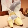 Cute Shark Banana Plush Soft & Cuddly