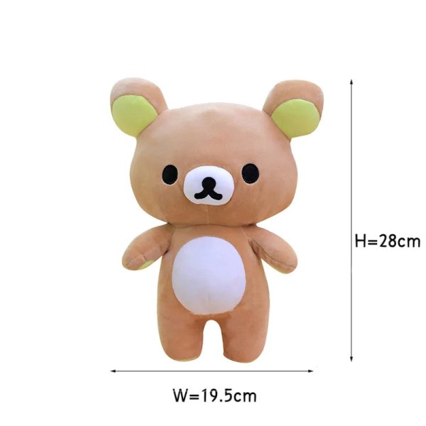 Cute Strawberry Rilakkuma Plush Toy - Adorable Soft Teddy Bear Gift