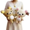 Cute Strawberry Rilakkuma Plush Toy - Adorable Soft Teddy Bear Gift
