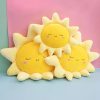Cute Sun Cloud Plush Pillow - Soft, Creative Toy for Kids' Home Decor