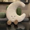 Cute Sun & Moon Pillows Soft Cozy Cute Sun & Moon Pillows Soft Cozy