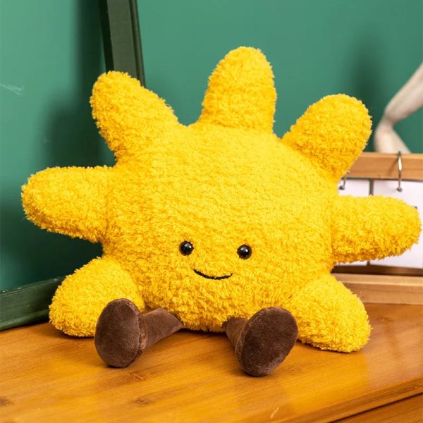 Cute Sun & Moon Pillows Soft Cozy Cute Sun & Moon Pillows Soft Cozy