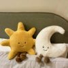 Cute Sun & Moon Pillows Soft Cozy Cute Sun & Moon Pillows Soft Cozy