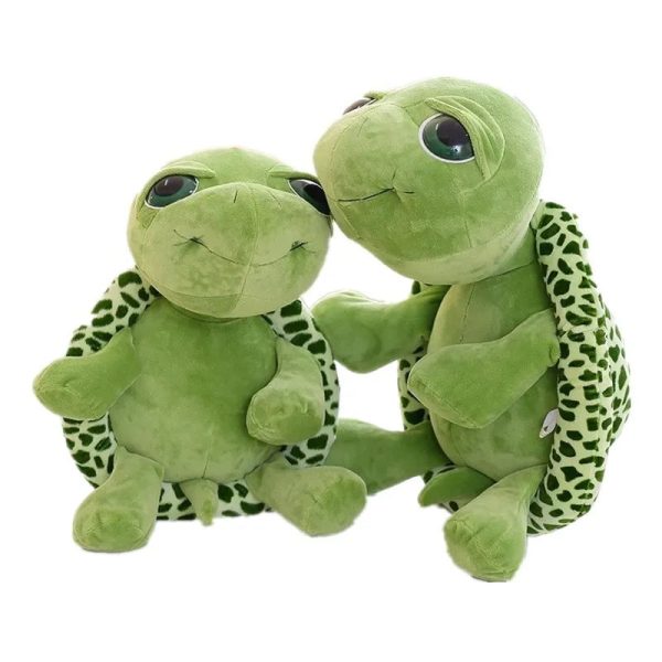 Cute Super Green Big Eyes Plush Tortoise Toy - Perfect Baby Gift! Cute Super Green Big Eyes Plush Tortoise Toy - Perfect Baby Gift!