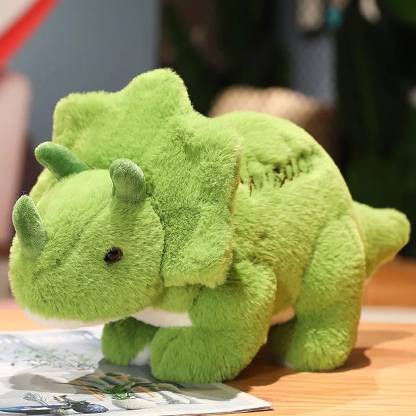 Cute Triceratops Plush Toy - Soft Stuffed Animal for Kids' Hugs! Cute Triceratops Plush Toy - Soft Stuffed Animal for Kids' Hugs!