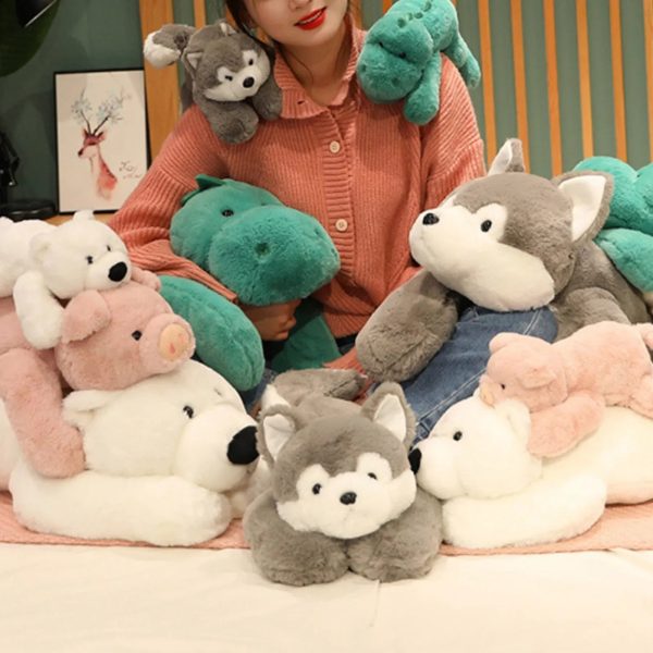 Cute Weighted Plush Animal Pillow - Cuddly Comfort for All Ages Cute Weighted Plush Animal Pillow - Cuddly Comfort for All Ages