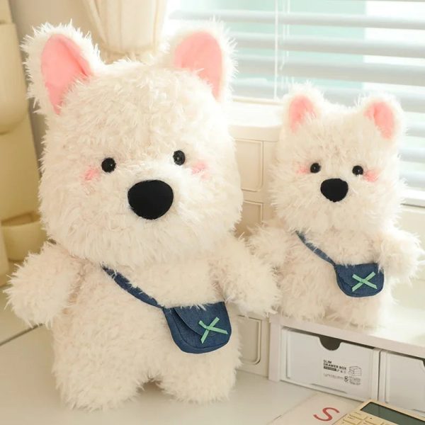 Cute West Highland Terrier Plush Toy - Adorable Puppy Doll for Kids & Gifts Cute West Highland Terrier Plush Toy - Adorable Puppy Doll for Kids & Gifts