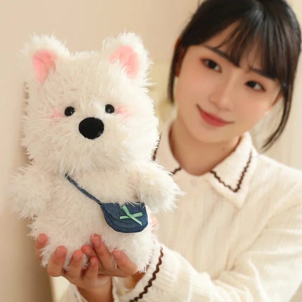 Cute West Highland Terrier Plush Toy - Adorable Puppy Doll for Kids & Gifts Cute West Highland Terrier Plush Toy - Adorable Puppy Doll for Kids & Gifts