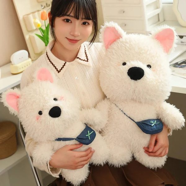 Cute West Highland Terrier Plush Toy - Adorable Puppy Doll for Kids & Gifts Cute West Highland Terrier Plush Toy - Adorable Puppy Doll for Kids & Gifts