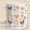 Cuteness Overload - Dog Personalized Custom 3D Inflated Effect Printed Mug - Christmas Gift For Pet Owners, Pet Lovers