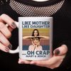 Cutsom Photo Like Mother Like Daughter Family Mug N304 890309 Cutsom Photo Like Mother Like Daughter Family Mug N304 890309