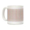 Cyan Magenta Yellow Polka Dot Pattern Coffee Mug