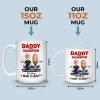 Dad And Daughter, Love You Can Feel - Family Personalized Custom Mug - Father's Day, Gift For Dad, Grandpa Dad And Daughter, Love You Can Feel - Family Personalized Custom Mug - Father's Day, Gift For Dad, Grandpa