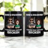 Dad And Daughters, Sons - A Bond That Can't Be Broken - Personalized Mug Dad And Daughters, Sons - A Bond That Can't Be Broken - Personalized Mug