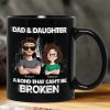 Dad And Daughters, Sons - A Bond That Can't Be Broken - Personalized Mug Dad And Daughters, Sons - A Bond That Can't Be Broken - Personalized Mug