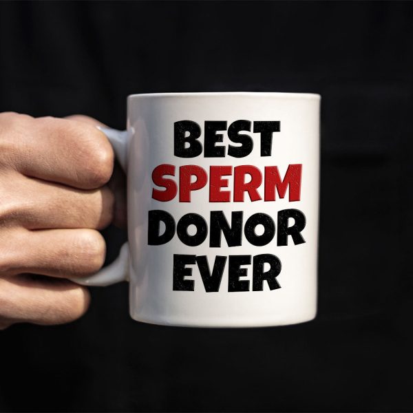 Dad Best Sperm Donor Ever Personalized Coffee Mug
