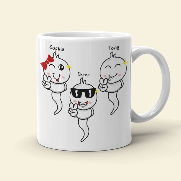 Dad Best Sperm Donor Ever Personalized Coffee Mug