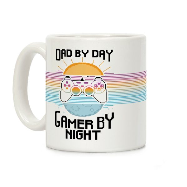 Dad By Day, Gamer By Night Coffee Mug Dad By Day, Gamer By Night Coffee Mug
