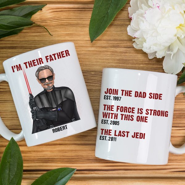 Dad Coffee Mug With Personalized Kids' Birth Coffee Mug 01qhqn120423tm Dad Coffee Mug With Personalized Kids' Birth Coffee Mug 01qhqn120423tm