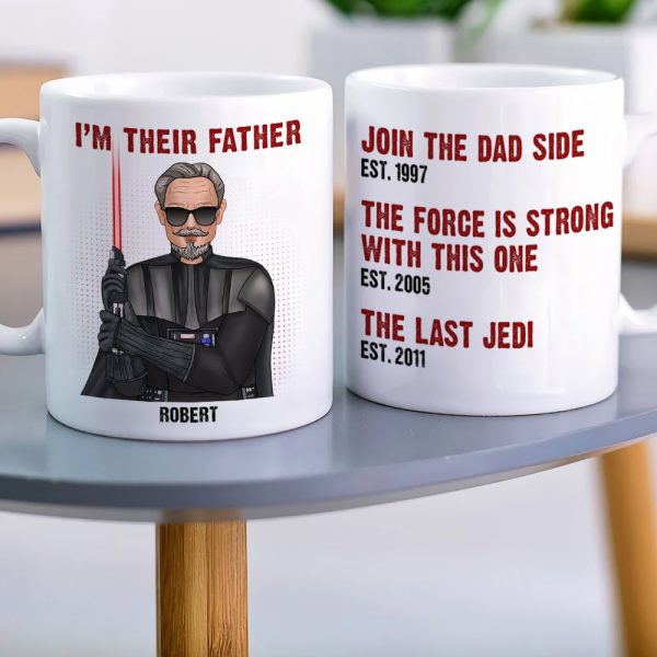 Dad Coffee Mug With Personalized Kids' Birth Coffee Mug 01qhqn120423tm Dad Coffee Mug With Personalized Kids' Birth Coffee Mug 01qhqn120423tm