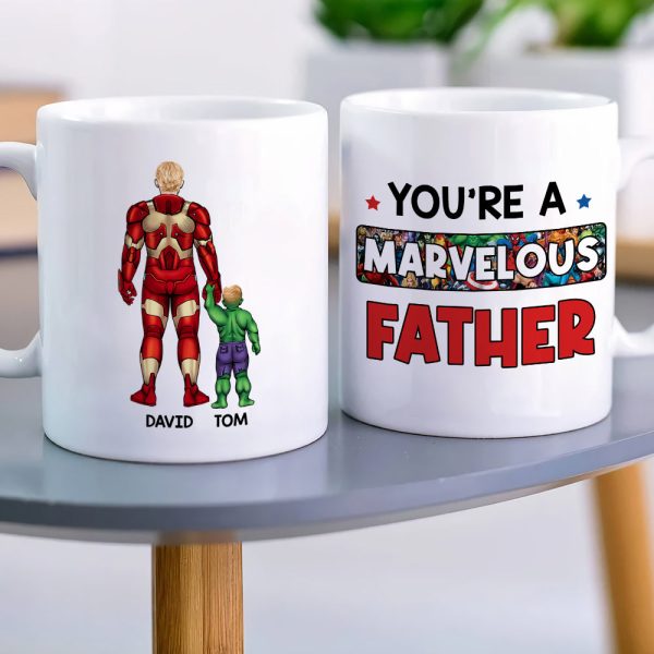Dad DR-WHM-04HUDT260423TM Personalized Coffee Mug