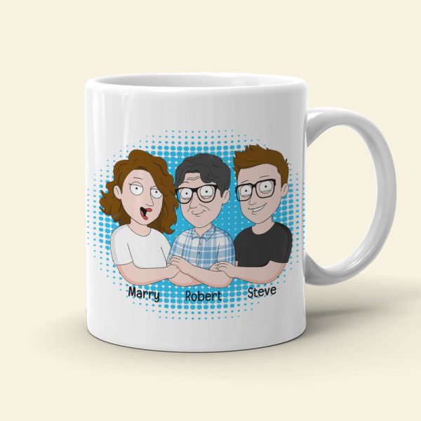 Dad Fat Man 03dnpo100623hh Personalized Coffee Mug