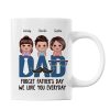 Dad Forget Father's Day We Love You Everyday Personalized Mug, Gift For Husband, For Dad, For Brother, For Him