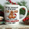 Dad Glad I Came Out Of Yours, Personalized White Mug Dad Glad I Came Out Of Yours, Personalized White Mug