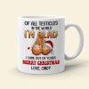 Dad Glad I Came Out Of Yours, Personalized White Mug Dad Glad I Came Out Of Yours, Personalized White Mug