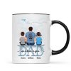 Dad Grandpa And Kids On Text Personalized Mug, Father's Day Gift For Dad, Grandpa, Husband Dad Grandpa And Kids On Text Personalized Mug, Father's Day Gift For Dad, Grandpa, Husband