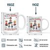Dad Grandpa I Smile Because You Are My Daughters Sons Grandkids - Personalized Mug Dad Grandpa I Smile Because You Are My Daughters Sons Grandkids - Personalized Mug