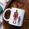 Dad Kid Like Father Like Kids, Personalized White Mug, Gift For Dad
