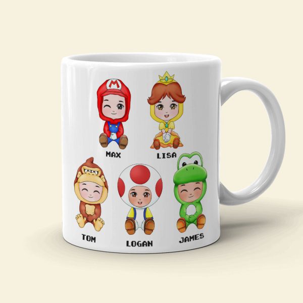 Dad Little Squad 04huti300523hh Personalized Coffee Mug Dad Little Squad 04huti300523hh Personalized Coffee Mug