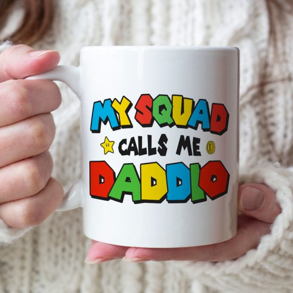 Dad Little Squad 04huti300523hh Personalized Coffee Mug Dad Little Squad 04huti300523hh Personalized Coffee Mug