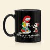 Dad Mom And Children 02QHDT230323 Personalized Black Coffee Mug Dad Mom And Children 02QHDT230323 Personalized Black Coffee Mug
