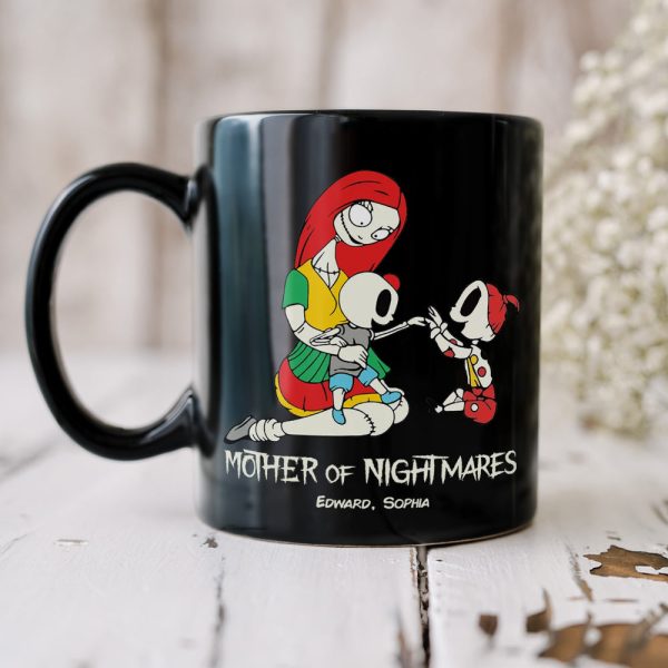 Dad Mom And Children 02QHDT230323 Personalized Black Coffee Mug Dad Mom And Children 02QHDT230323 Personalized Black Coffee Mug