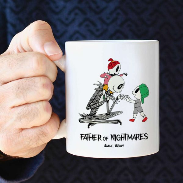 Dad Mom And Children 02QHDT230323 Personalized Black Coffee Mug Dad Mom And Children 02QHDT230323 Personalized Black Coffee Mug