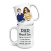 Dad Mom Thank You For Not Putting Me Up For Adoption - Family Personalized Mug - Gift For Family Members Dad Mom Thank You For Not Putting Me Up For Adoption - Family Personalized Mug - Gift For Family Members