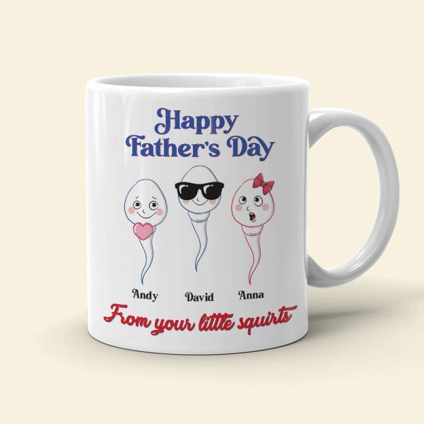 Dad, Thank You For Not Making Mom Swallow Us - Father's Day Gift - Father's Day Mug - Personalized Funny Coffee Mug - Gift For Dad