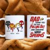 Dad Thank You For Not Pulling Out 06nahn121223ha Personalized Coffee Mug