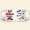 Dad Thank You For Not Pulling Out Personalized Mug, Gift For Father's Day