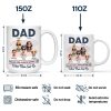 Dad Thanks For Always Saying Yes - Personalized Mug
