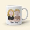 Dad Thanks For Raising Me Well Personalized White Mug - 02natn060523hh