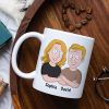 Dad Thanks For Raising Me Well Personalized White Mug - 02natn060523hh