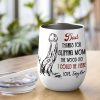 Dad, Thanks For Slipping Mom, Gift For Dad, Persozalized Mug, Father's Day Gift