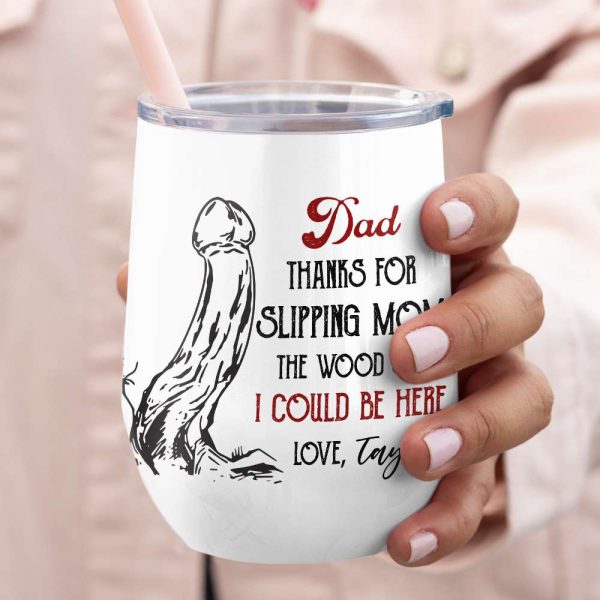 Dad, Thanks For Slipping Mom, Gift For Dad, Persozalized Mug, Father's Day Gift