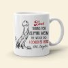 Dad, Thanks For Slipping Mom, Gift For Dad, Persozalized Mug, Father's Day Gift