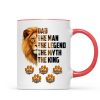 Dad The Man The Legend The Myth The King Personalized Mug, Father's Day Gift for Dad